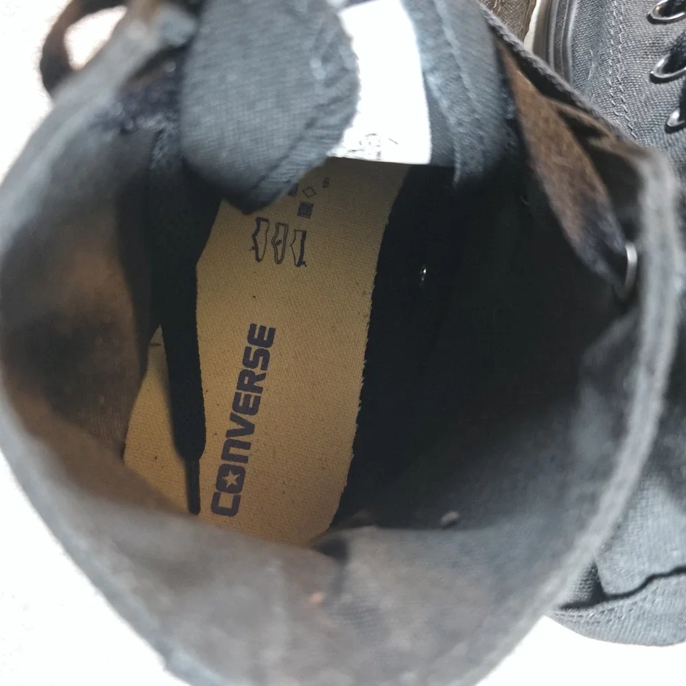 Converse Chuck Taylor All Star High Top Triple Black - M3310 Womens 10 / Mens 8